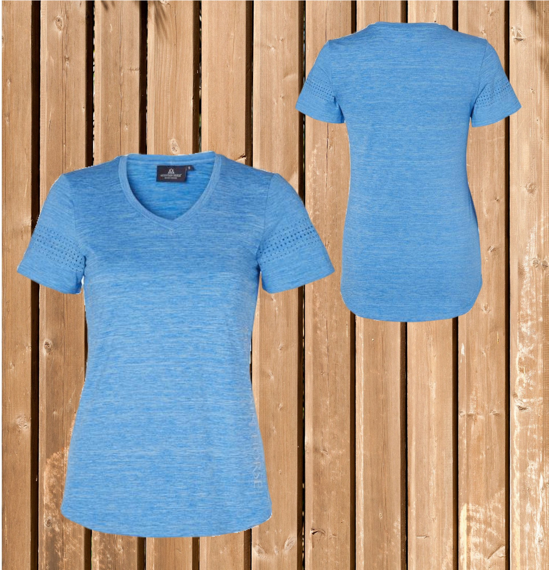 Mountain Horse Tech Top TYRA, Damen Funtionsshirt, blue